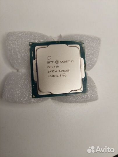 Процессор Intel core i5-7400 (не скальпирован)