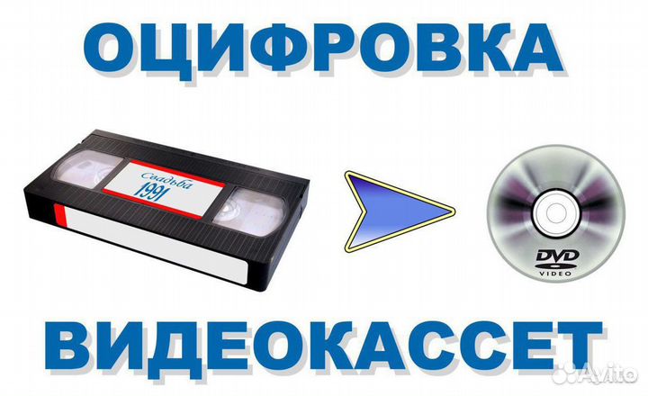 Оцифровка видео и аудио кассет