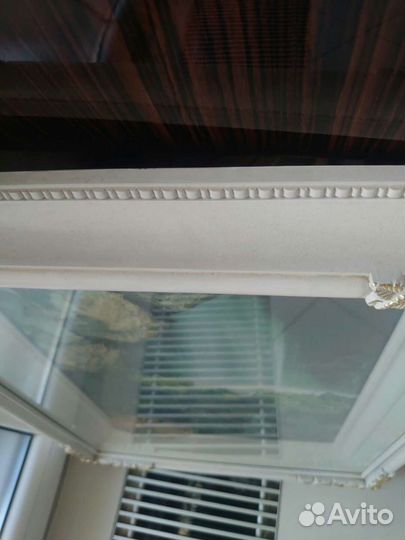 Массивная Рама 620х520мм внутри пейзаж с часами