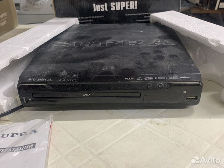 Dvd плеер supra