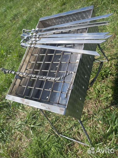 Мангал разборный,чемодан