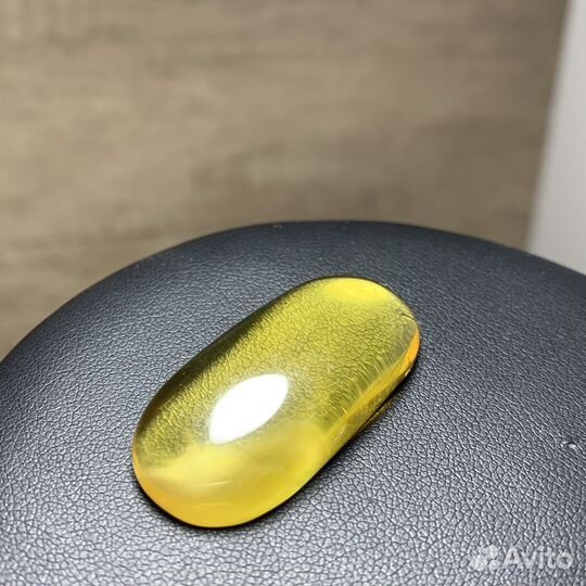 Камень Янтарный Янтарь Ретро