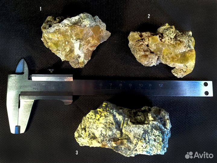 Зеленые опалы, хромопал, дендритовый опал