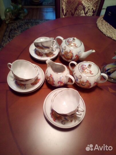 Чайный сервиз Дулево