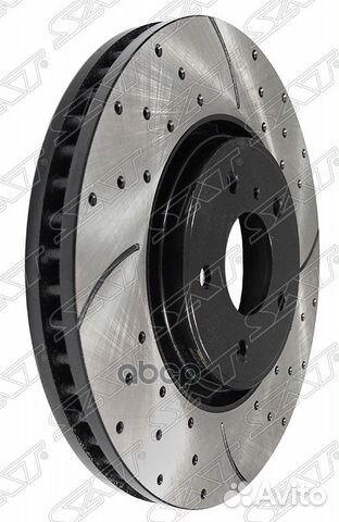 Комплект дисков тормозных передний перфорированные Infiniti FX35/45 05- FX50 05-08 VQ35/VK45, M35/45