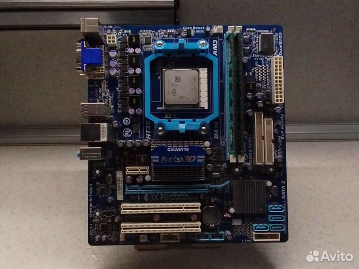 Сборка am3+ athlon II 2400, 4gb, кулер