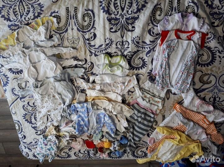 Вещи пакетом для новорожденной девочки