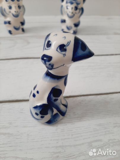 Коллекционные фигурки Гжель Статуэтки Гжель