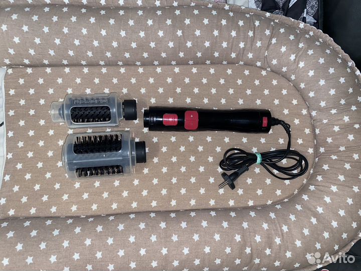 Фен щетка вращающаяся rowenta 1000w