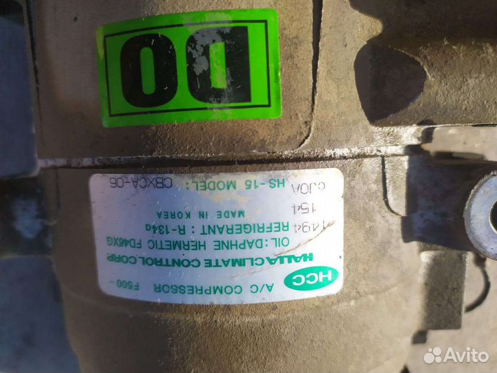 Компрессор кондиционера Hyundai accent 2005 tagaz