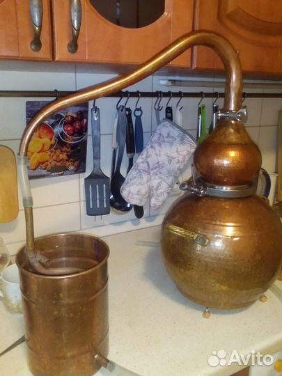 Медный аламбик 10л