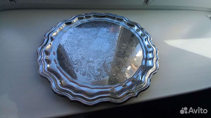 Поднос для самовара СССР из нержавейки