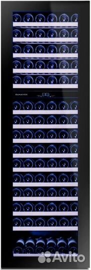 Встраиваемый винный шкаф 101200 бутылок Dunavox davg-114.288DB.TO