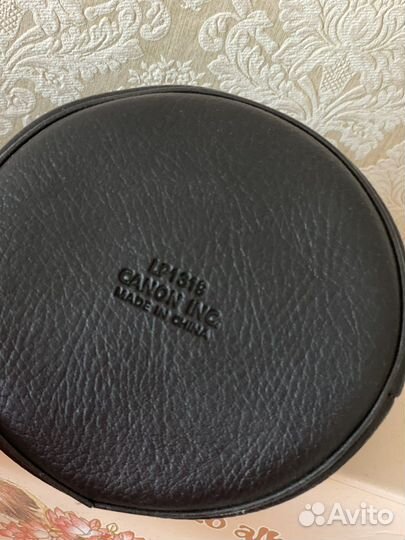 Кожаный Мешочек для обьективов canon