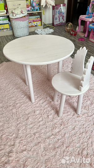 Стол со стульчиком детский