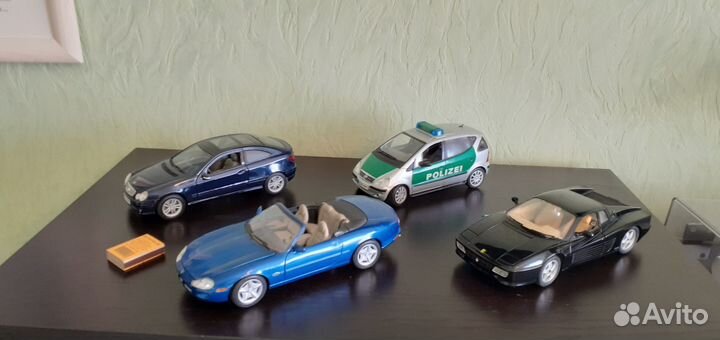 Модели автомобилей 1 18