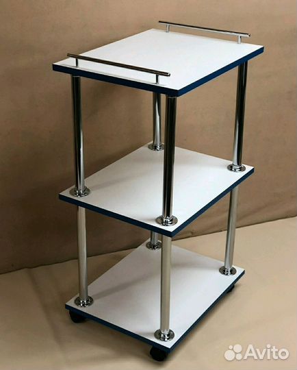 Этажерки, стол косметолога