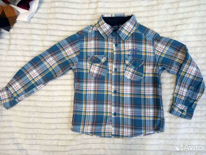 Рубашки 116 + брюки