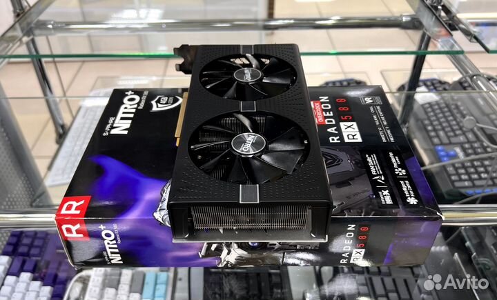Видеокарта Sapphire RX 580 nitro + 4GB/Гарантия