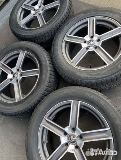 Зимний комплект колес R18 Toyota Subaru