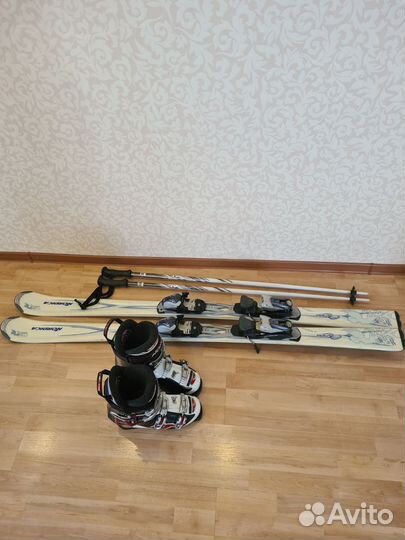 Горные лыжи комплект