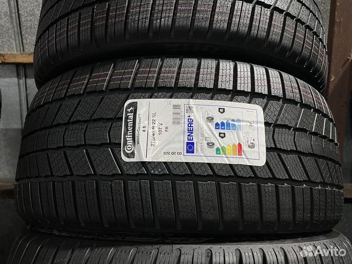 Continental WinterContact 8S 275/40 R22 и 315/35 R22 106V