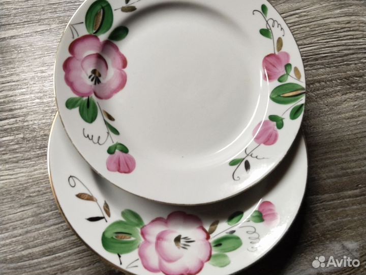 Тарелка Дулево