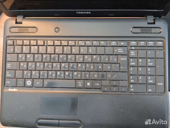 Ноутбук toshiba