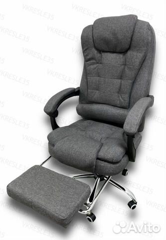 Компьютерное Кресло - Тканевое Кресло с Массажем