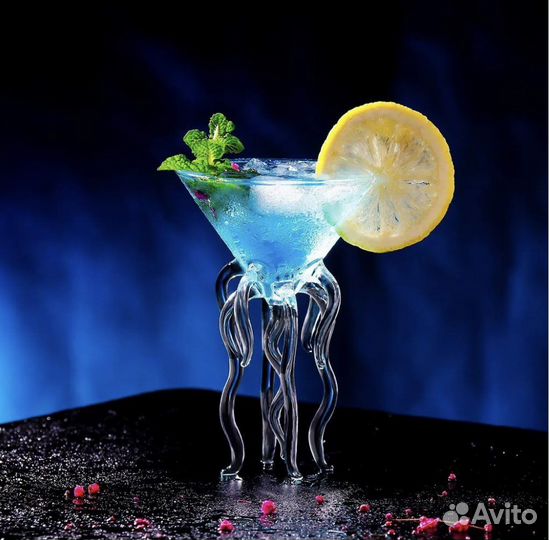 Оригинальный бокал медуза 150/250 ml