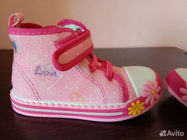 Кеды для девочки новые