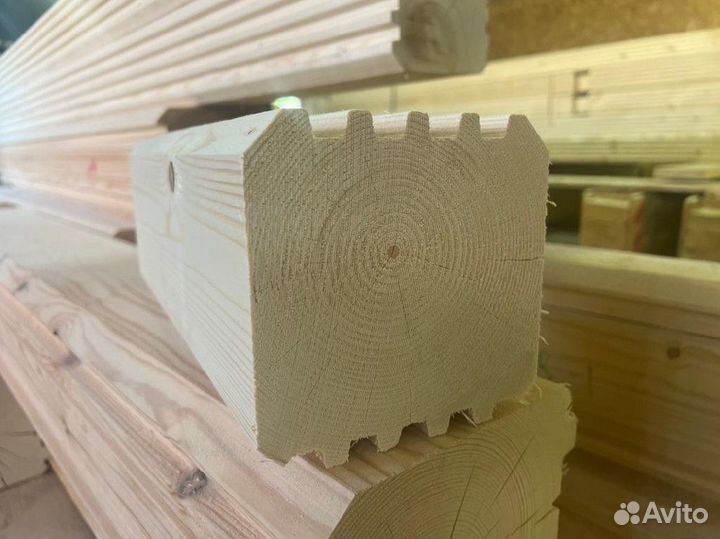 Брус профилированный сухой сорт 1 2 150х150х6000