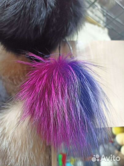 Меховые помпоны Арт.Мп44