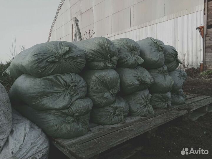 Перегной конского навоза, в мешках, Доставка