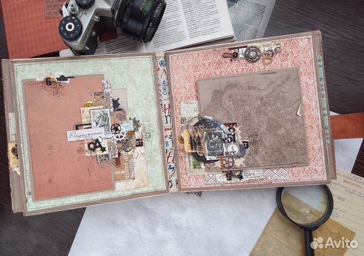 Фотоальбом ручной работы 