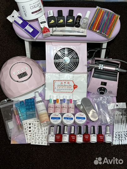 Все для маникюра набор профессиональный