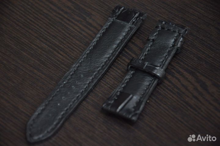 Ремешок для часов крокодил ручная работа