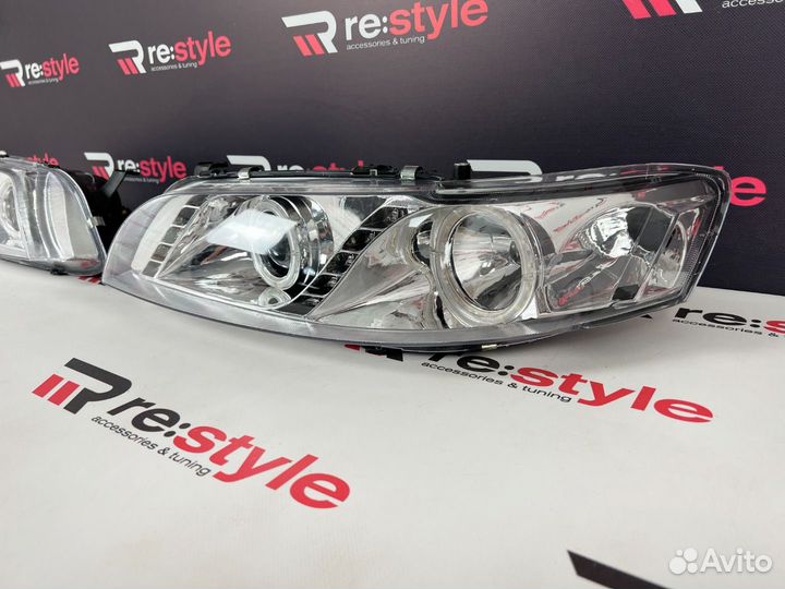 Фары Toyota Mark II 90 LED светлые T2294