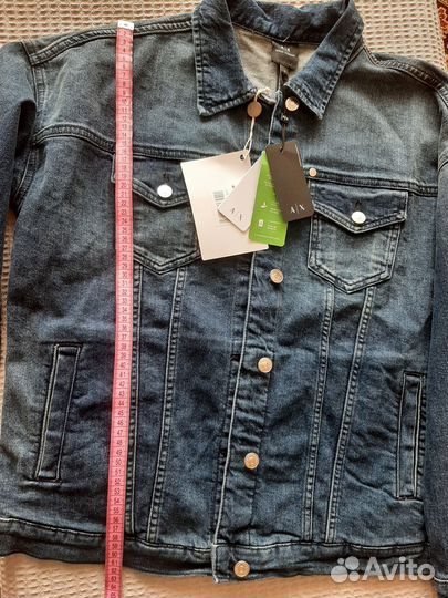 Armani exchange куртка джинсовая новая с биркой