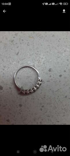 Серебряное кольцо