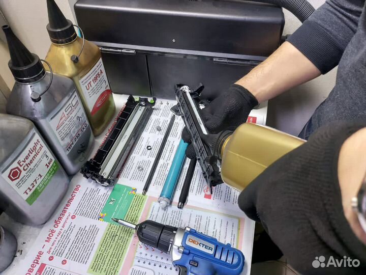 Заправка картриджей (Стационарно)