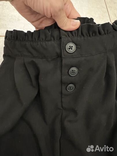 Брюки черные для девочки