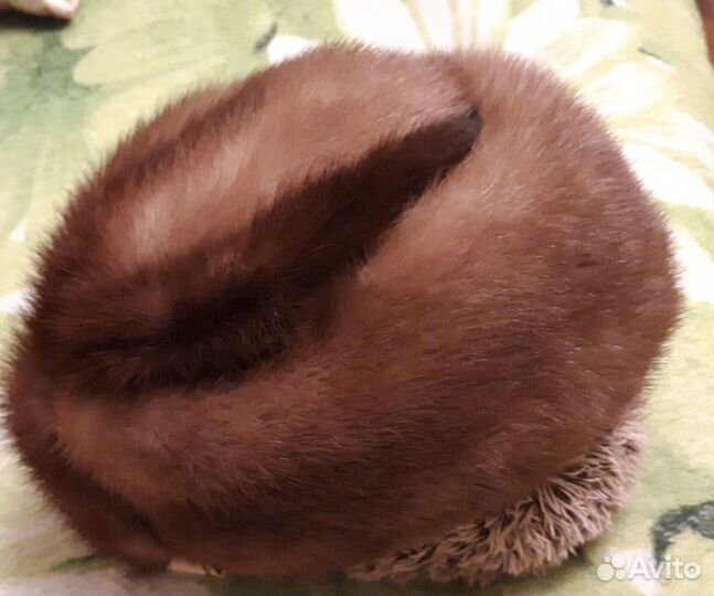 Норковая шапка женская новая