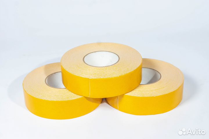 Скотч двухсторонний на бумажной основе 15 мм x 30
