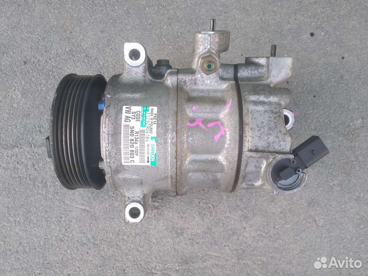 Компрессор кондиционера VAG разборка