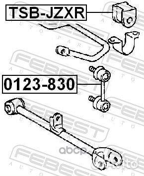 Втулка стабилизатора TSB-jzxr