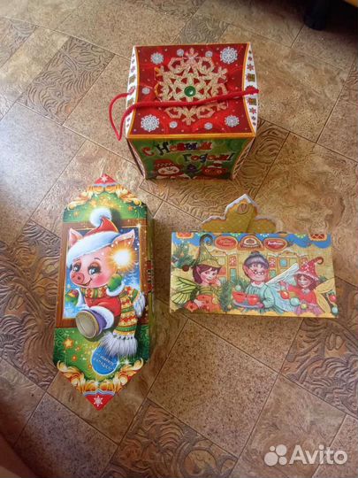 Упаковка для подарков на новый год
