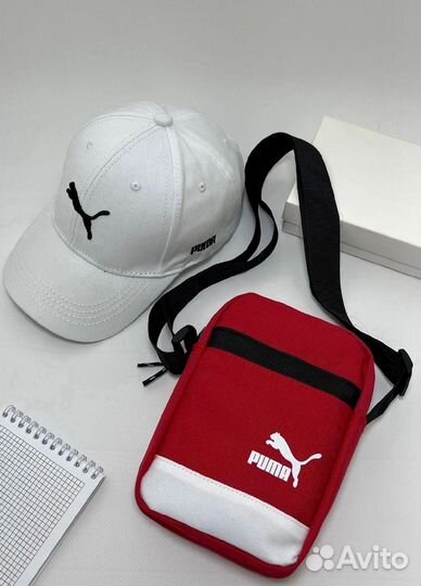 Набор мужской сумка и кепка Puma