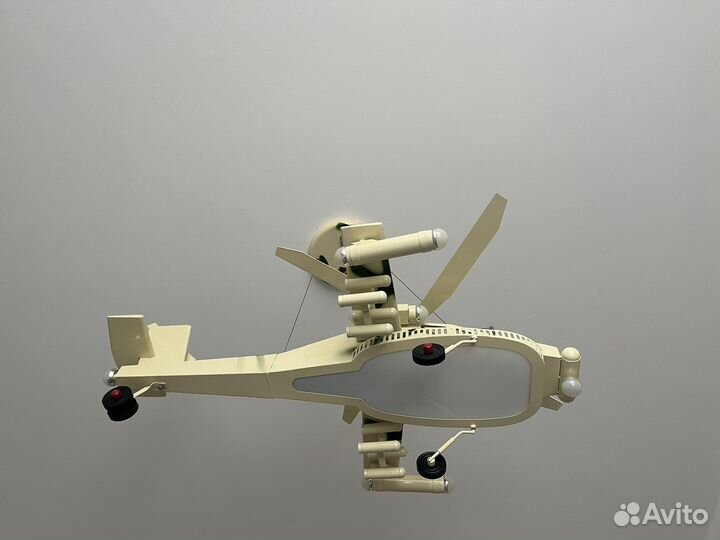 Люстра детская вертолет