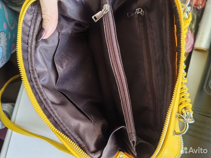 Сумка женская жёлтая